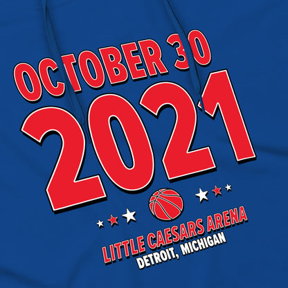 Detroit Basketball – October 30, 2021 – Hoodie