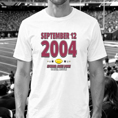 Arizona Football – September 12, 2004 – Origin Tee (Black & White)