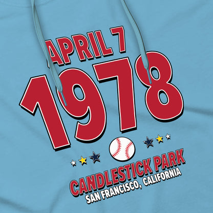 St. Louis Baseball – April 7, 1978 – Hoodie