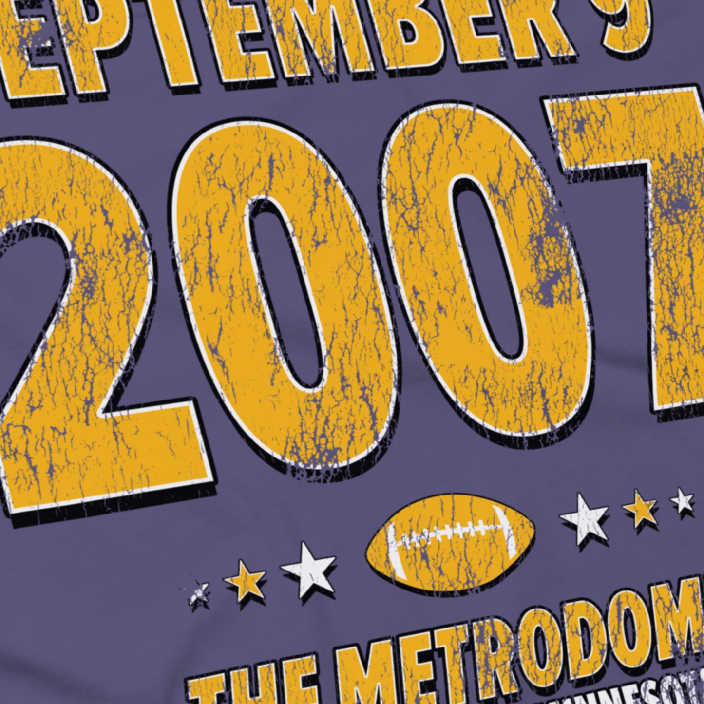 Minnesota Football – September 9, 2007 – Comfort Colors