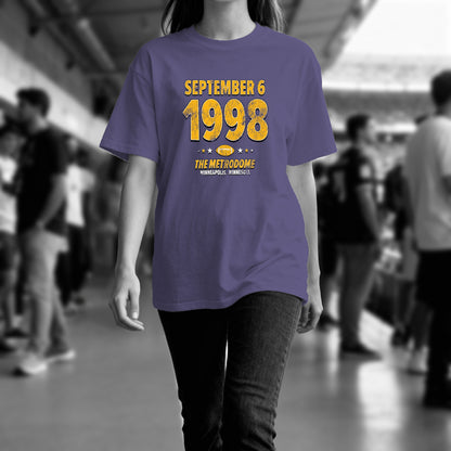 Minnesota Football – September 6, 1998 – Comfort Colors