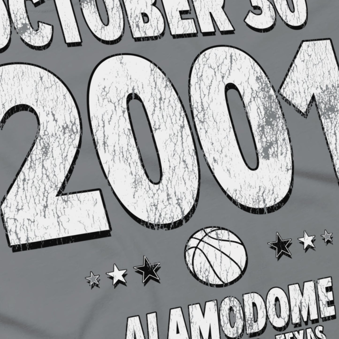Angle — San Antonio Basketball – October 30, 2001 – Comfort Colors