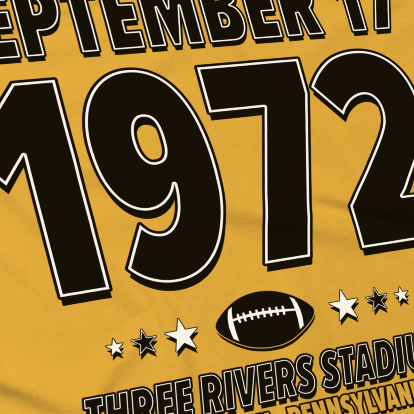Pittsburgh Football – September 17, 1972 – Origin Tee