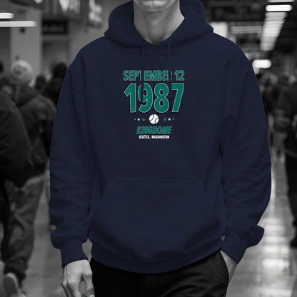 Seattle Baseball – September 12, 1987 – Hoodie