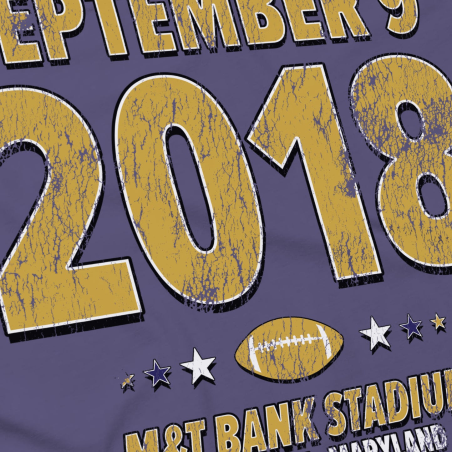Baltimore Football – September 9, 2018 – Comfort Colors