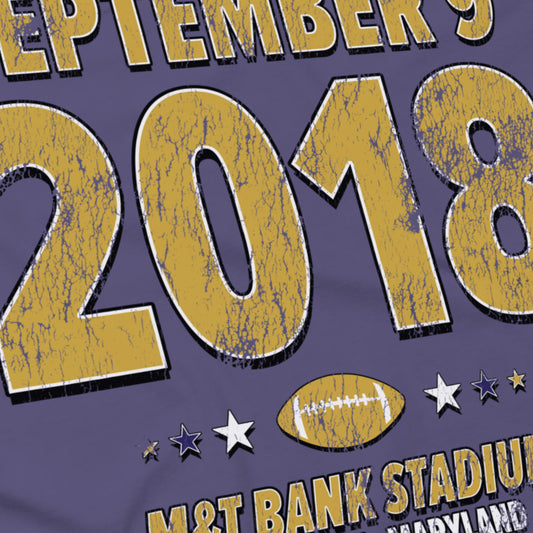 Baltimore Football – September 9, 2018 – Comfort Colors