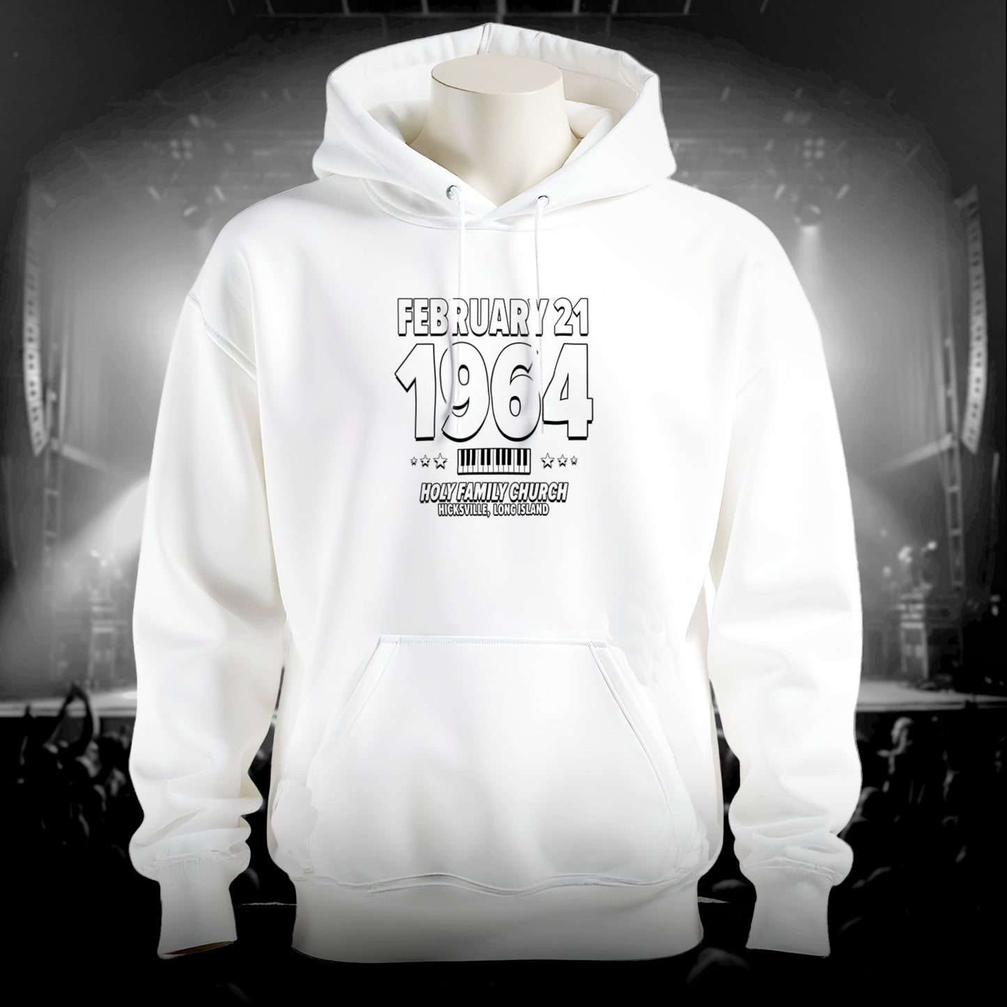 Long Island Serenade – 1964 – Hoodie (Black & White)
