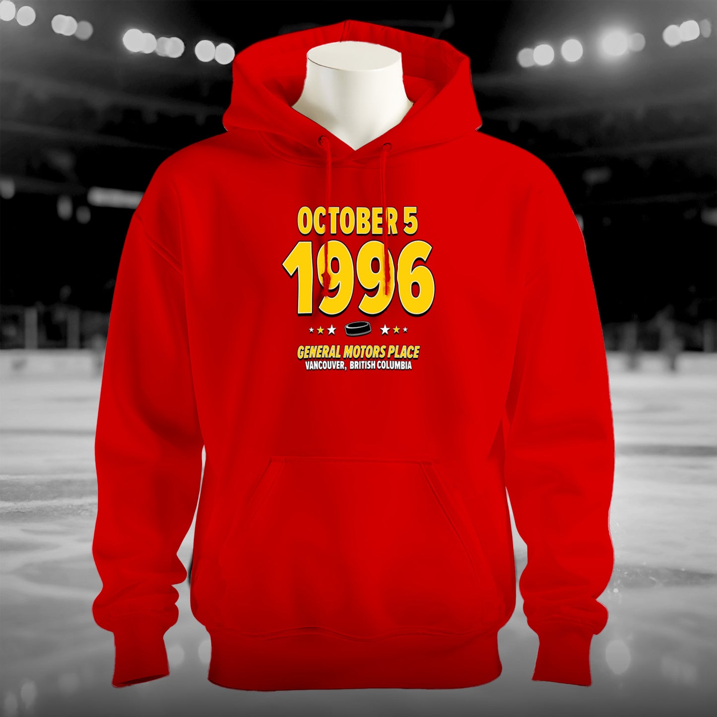Calgary Hockey – October 5, 1996 – Hoodie