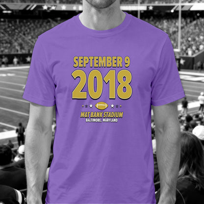 Baltimore Football – September 9, 2018 – Origin Tee
