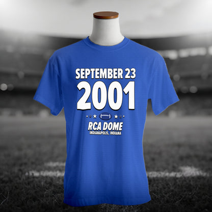 Indianapolis Football – September 23, 2001 – Origin Tee