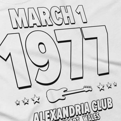 Red Lights – 1977 – Origin Tee (Black & White)