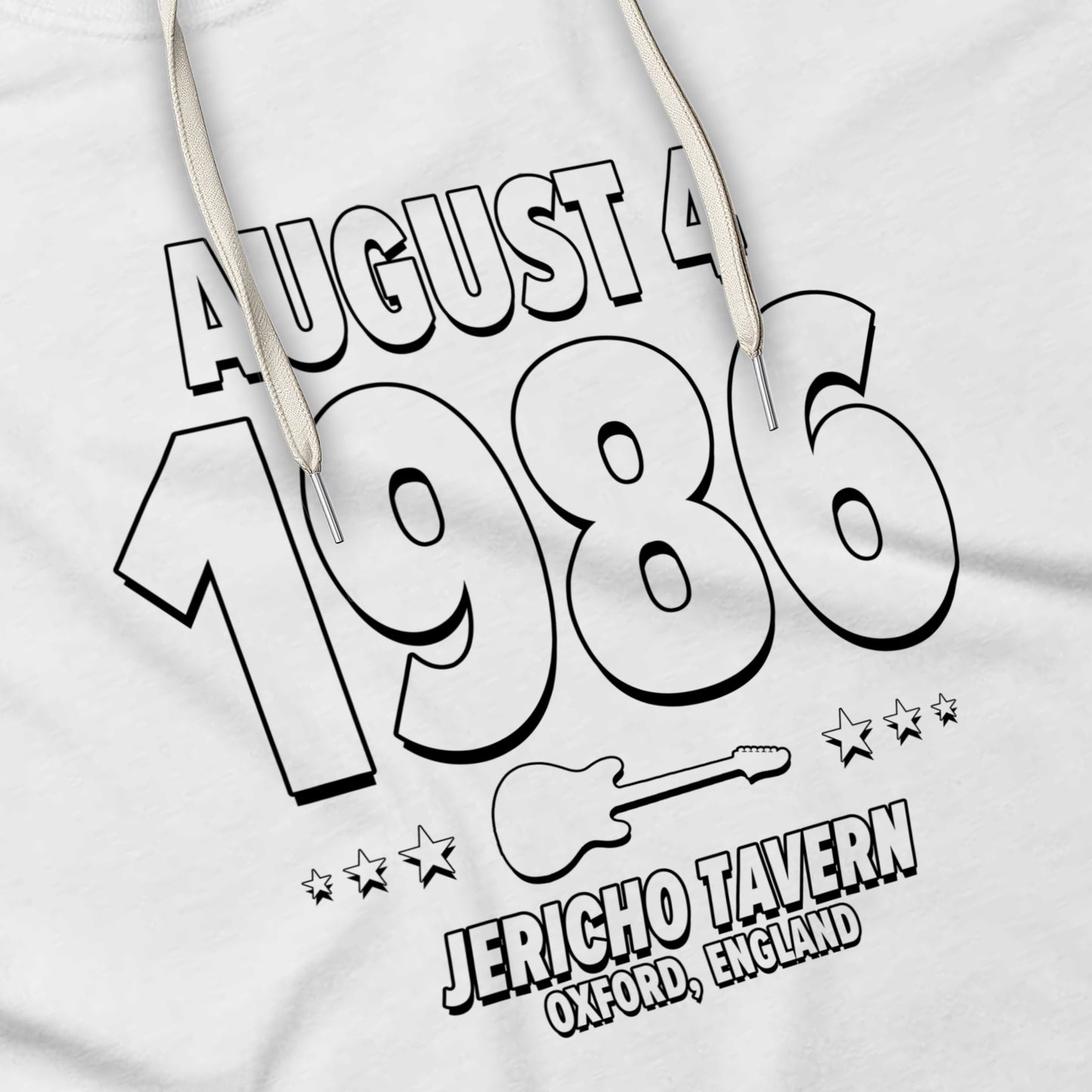 Beautiful Anxiety – 1986 – Hoodie (Black & White)