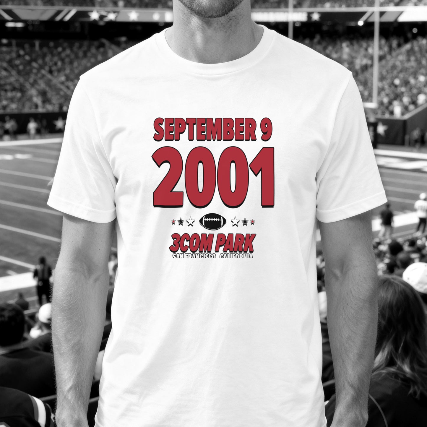 Atlanta Football – September 9, 2001 – Origin Tee (Black & White)