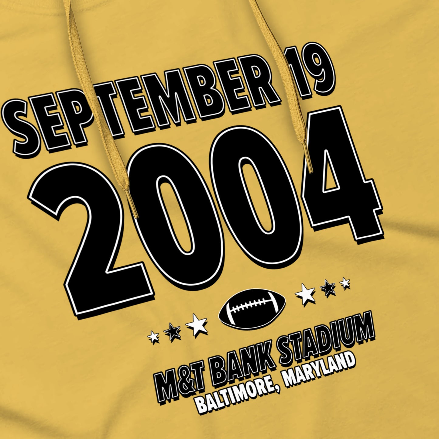 Pittsburgh Football – September 19, 2004 – Hoodie