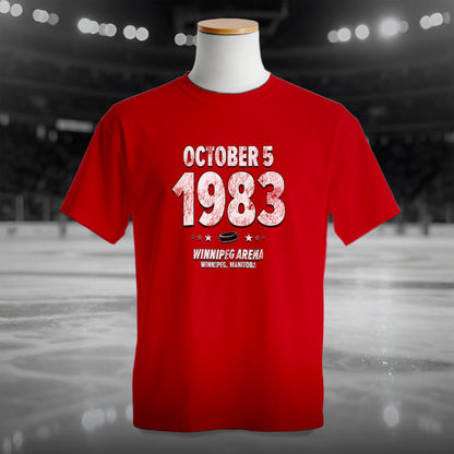 Detroit Hockey – October 5, 1983 – Comfort Colors