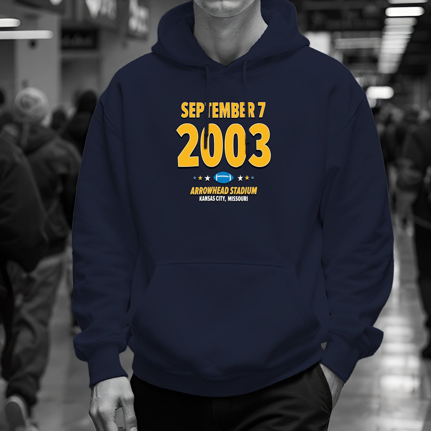 San Diego Football – September 7, 2003 – Hoodie