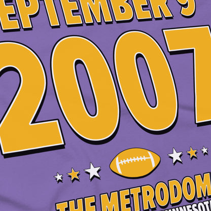 Minnesota Football – September 9, 2007 – Origin Tee