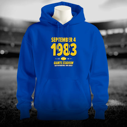 Los Angeles Football – September 4, 1983 – Hoodie