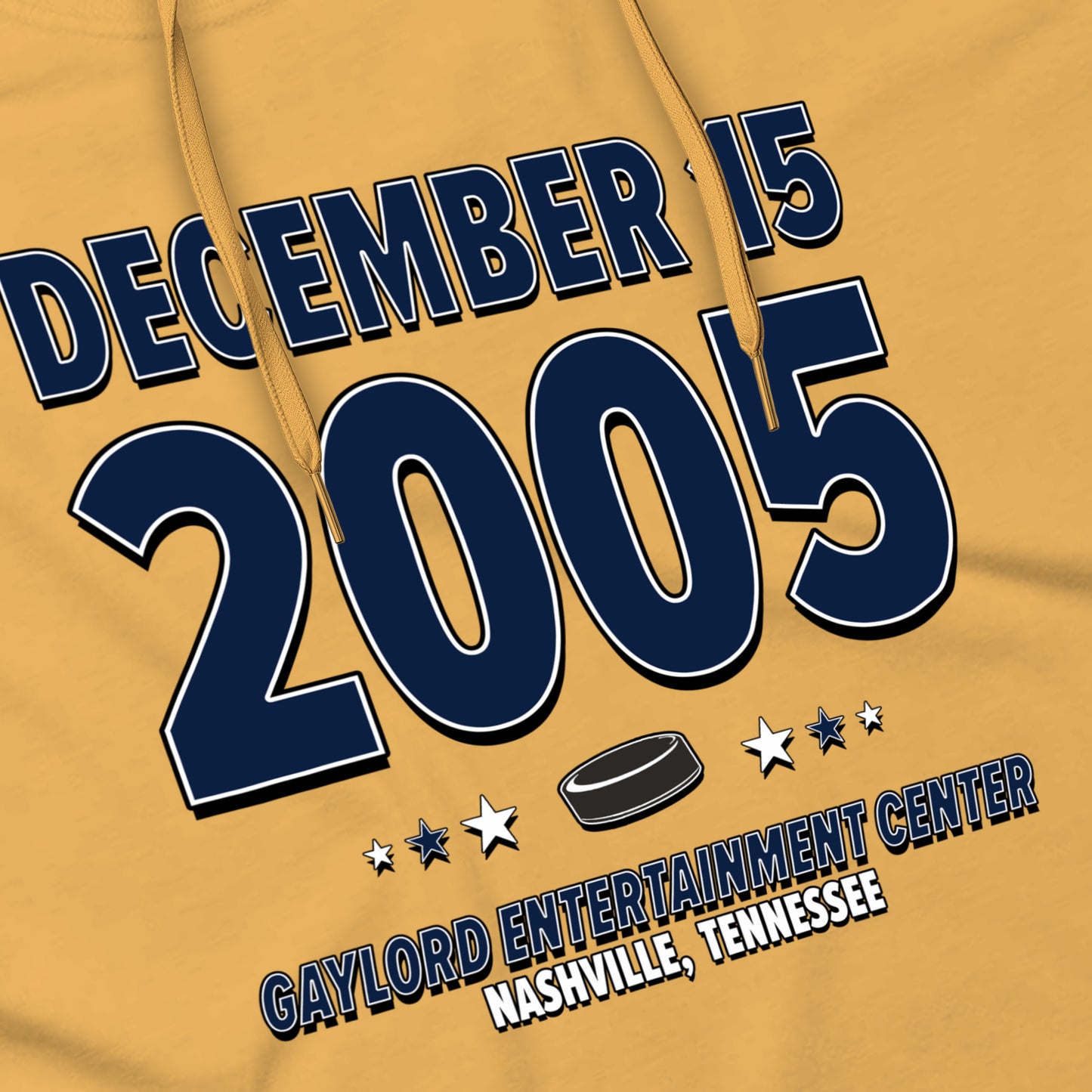 Nashville Hockey – December 15, 2005 – Hoodie