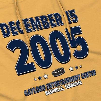 Nashville Hockey – December 15, 2005 – Hoodie