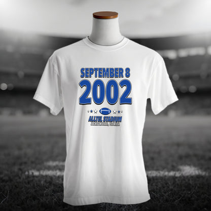 Indianapolis Football – September 8, 2002 – Origin Tee (Black & White)