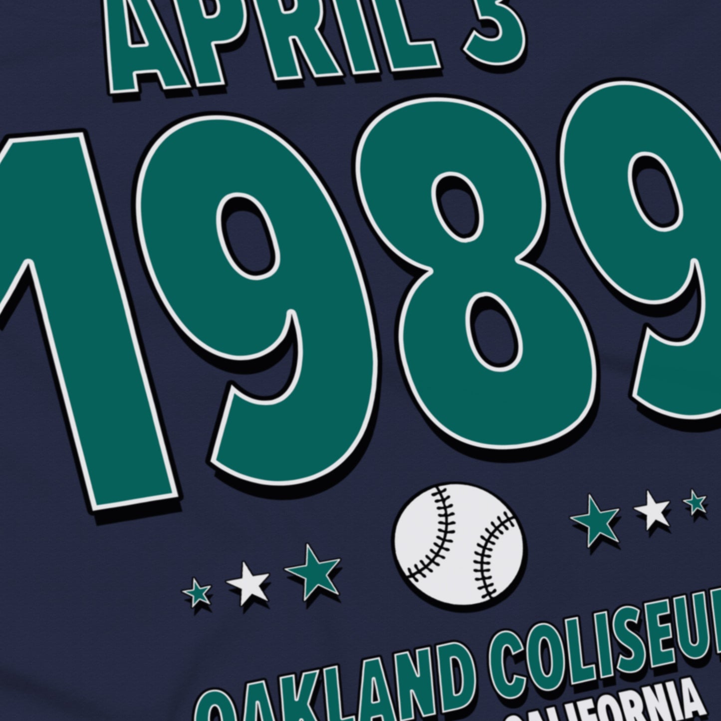 Seattle Baseball – April 3, 1989 – Origin Tee