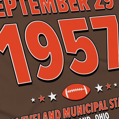 Cleveland Football – September 29, 1957 – Origin Tee