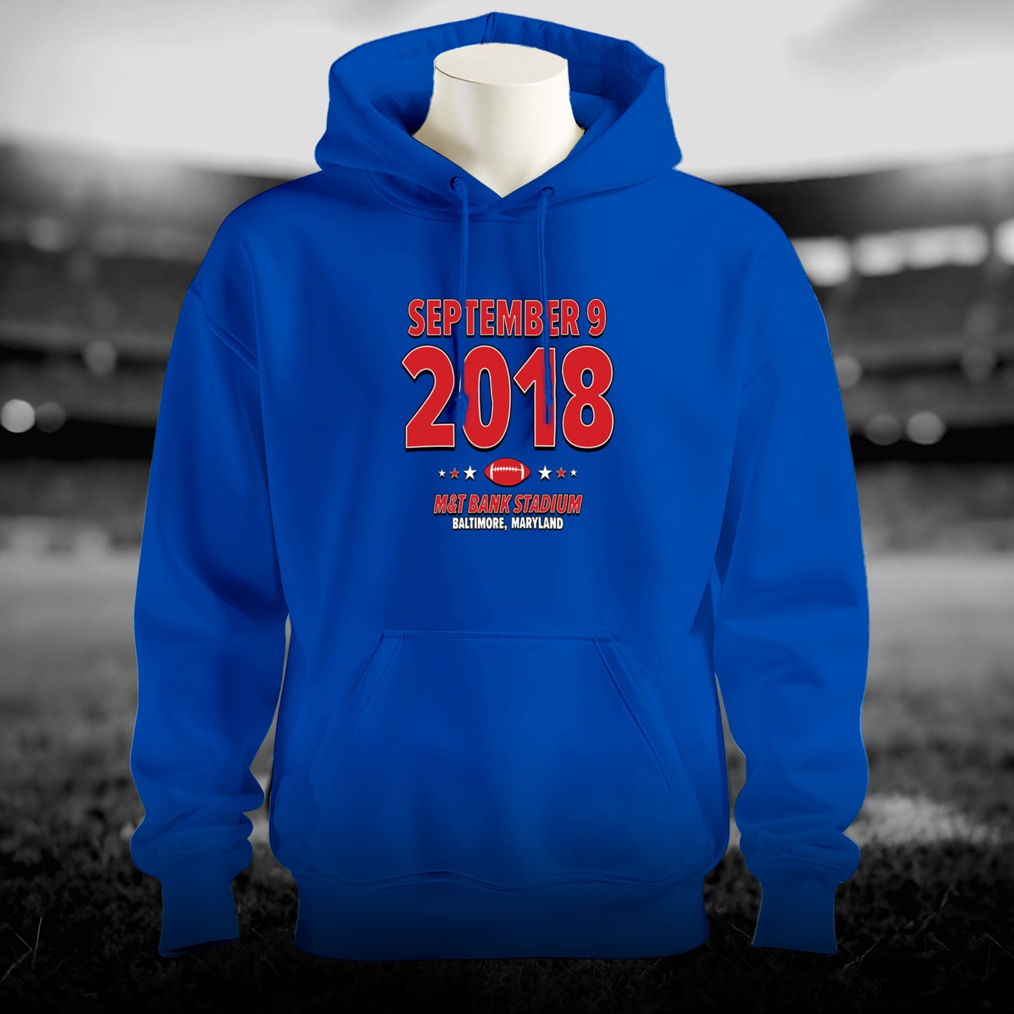 Buffalo Football – September 9, 2018 – Hoodie