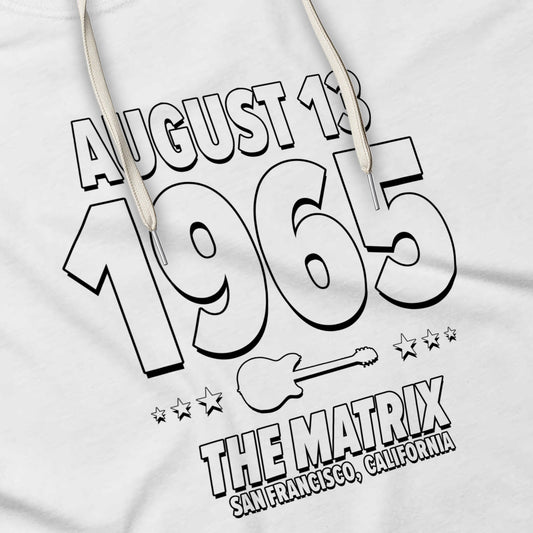 Psychedelic Flight – 1965 – Hoodie (Black & White)