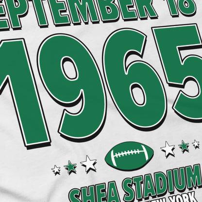 New York Football – September 18, 1965 – Origin Tee (Black & White)