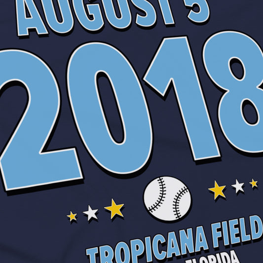 Tampa Bay Baseball – August 5, 2018 – Origin Tee