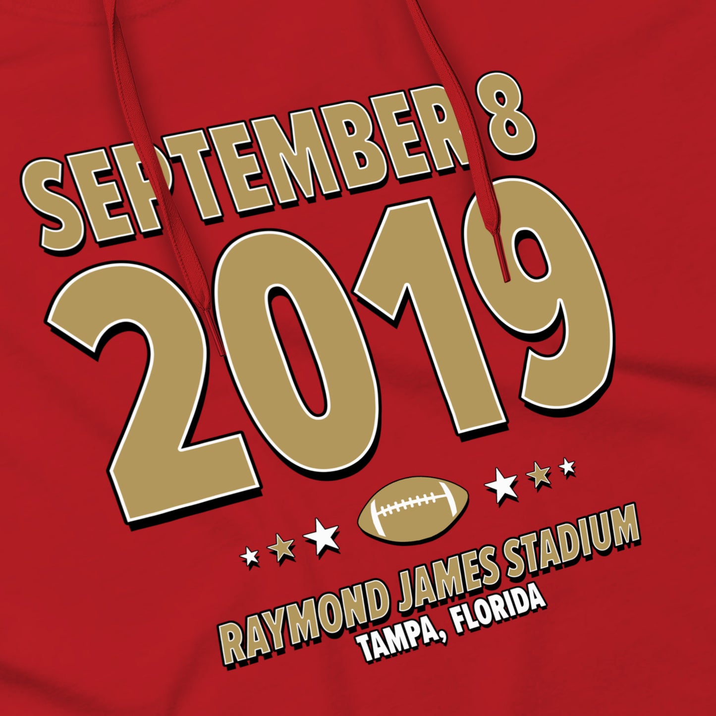 San Francisco Football – September 8, 2019 – Hoodie