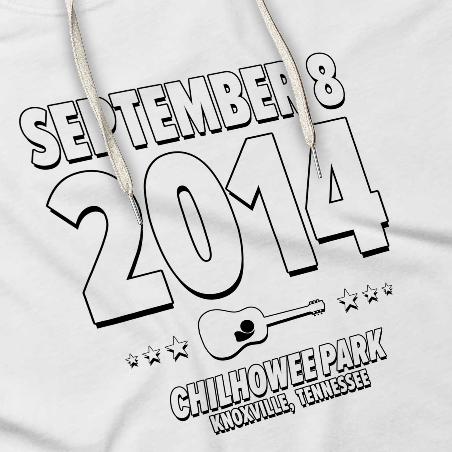 Whiskey Nights – 2014 – Hoodie (Black & White)