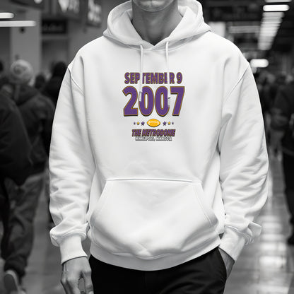 Minnesota Football – September 9, 2007 – Hoodie (Black & White)