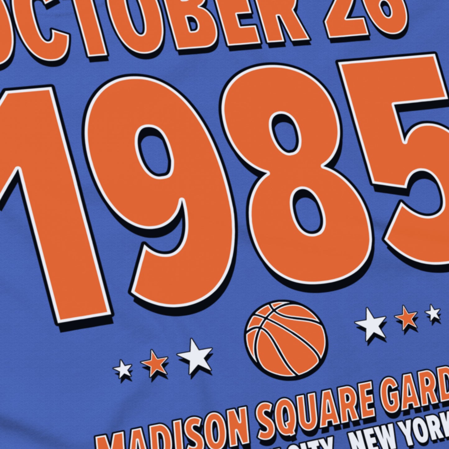 New York Basketball – October 26, 1985 – Origin Tee