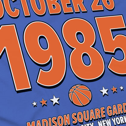 New York Basketball – October 26, 1985 – Origin Tee