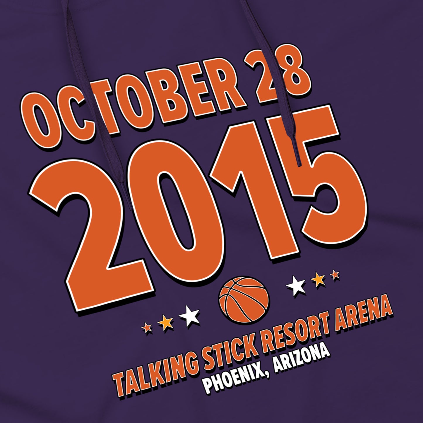 Phoenix Basketball – October 28, 2015 – Hoodie