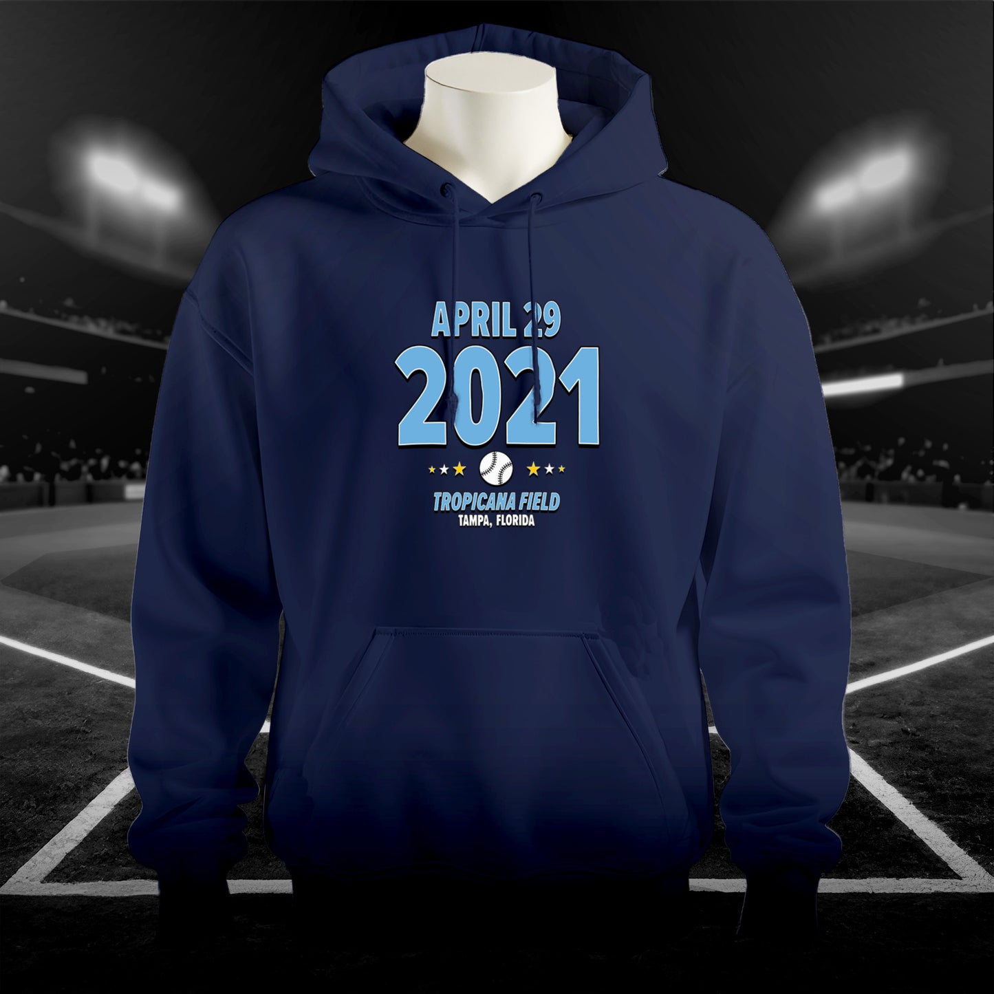 Tampa Bay Baseball – April 29, 2021 – Hoodie