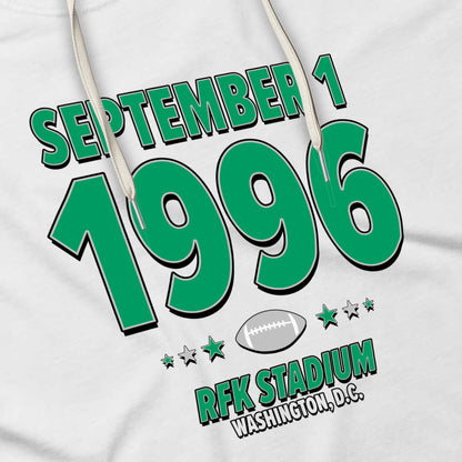 Philadelphia Football – September 1, 1996 – Hoodie (Black & White)