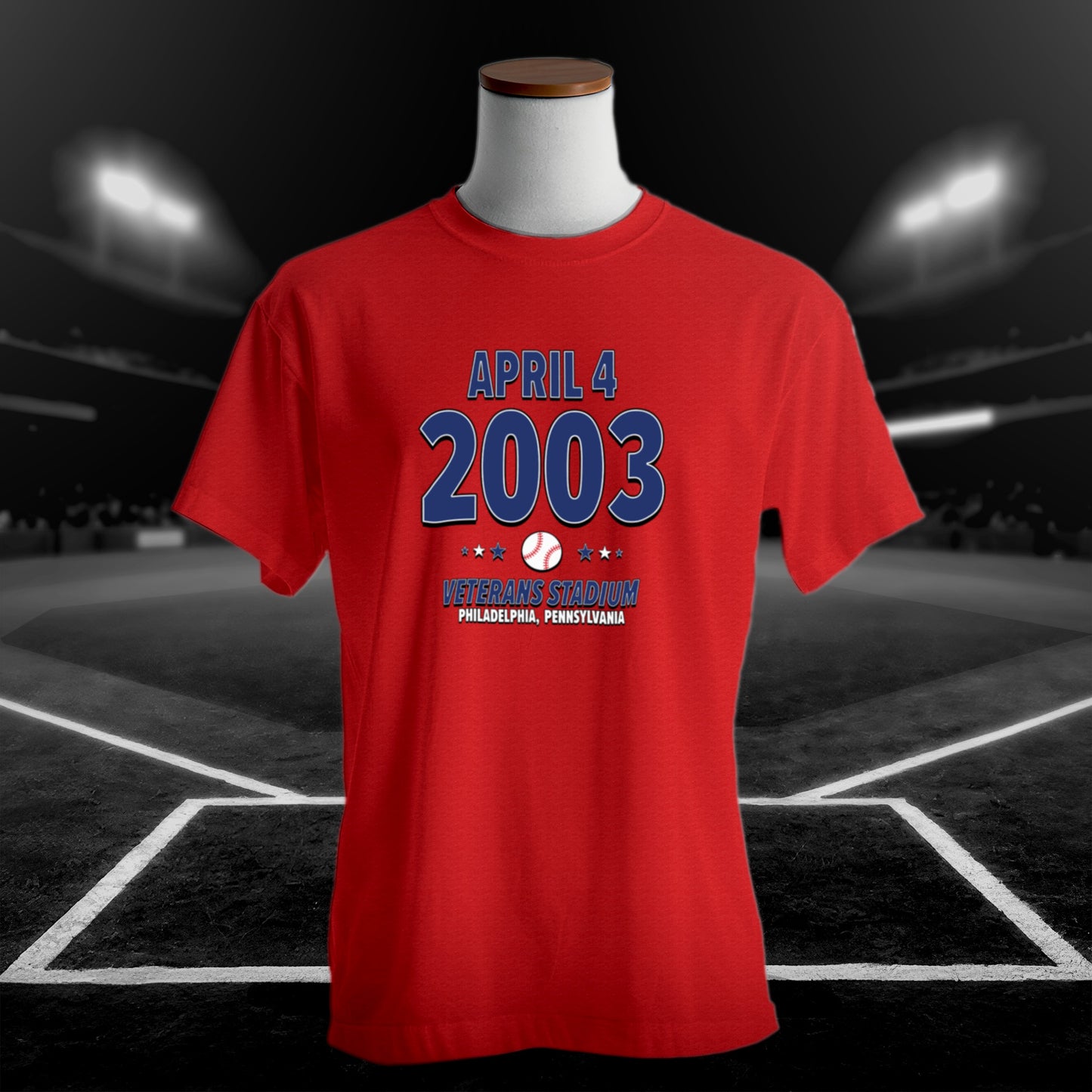 Philadelphia Baseball – April 4, 2003 – Origin Tee