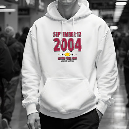 Arizona Football – September 12, 2004 – Hoodie (Black & White)