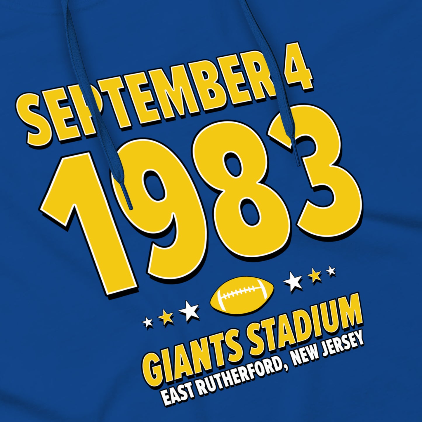Los Angeles Football – September 4, 1983 – Hoodie
