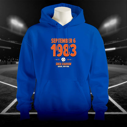 New York Baseball – September 6, 1983 – Hoodie