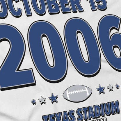 Dallas Football – October 15, 2006 – Origin Tee (Black & White)