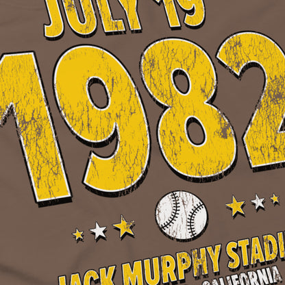 Angle — San Diego Baseball – July 19, 1982 – Comfort Colors