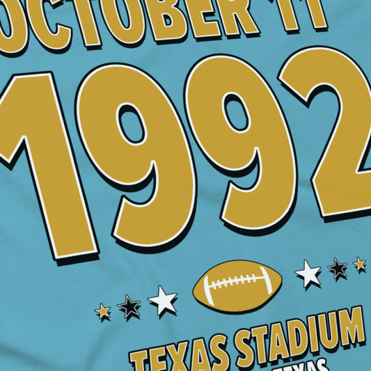 Jacksonville Football – October 11, 1992 – Origin Tee