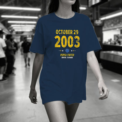 Denver Basketball – October 29, 2003 – Comfort Colors