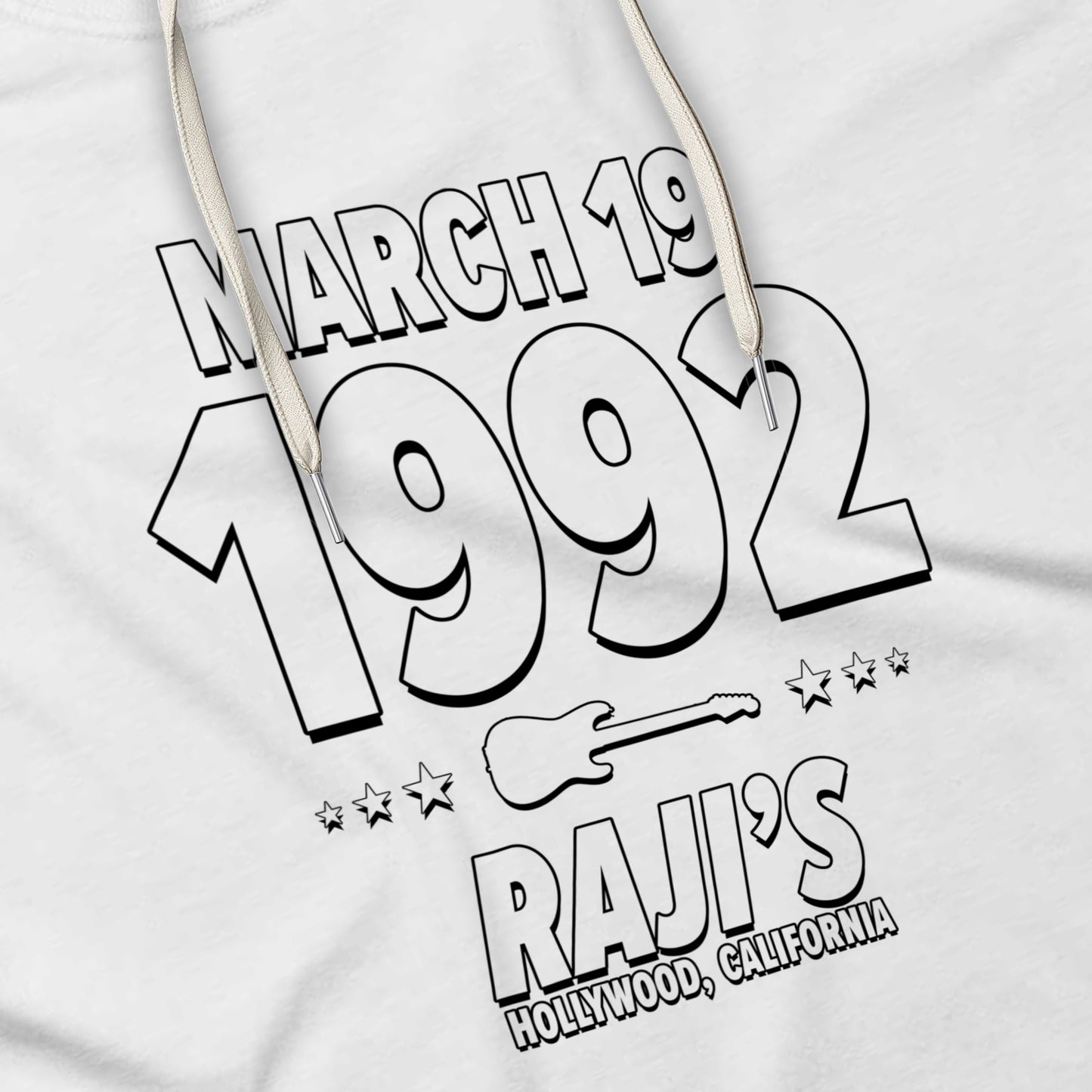 Geekwave – 1992 – Hoodie (Black & White)
