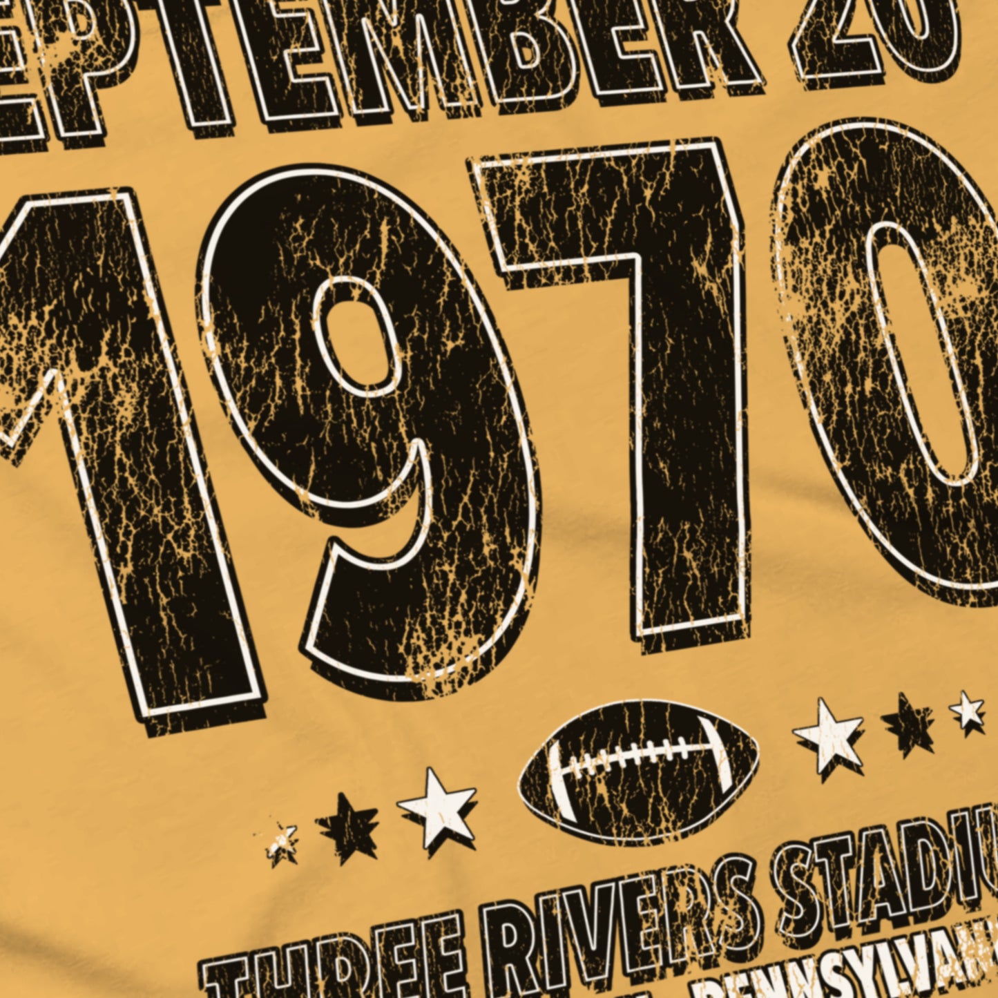 Angle — Pittsburgh Football – September 20, 1970 – Comfort Colors