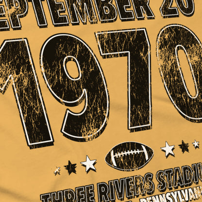 Angle — Pittsburgh Football – September 20, 1970 – Comfort Colors